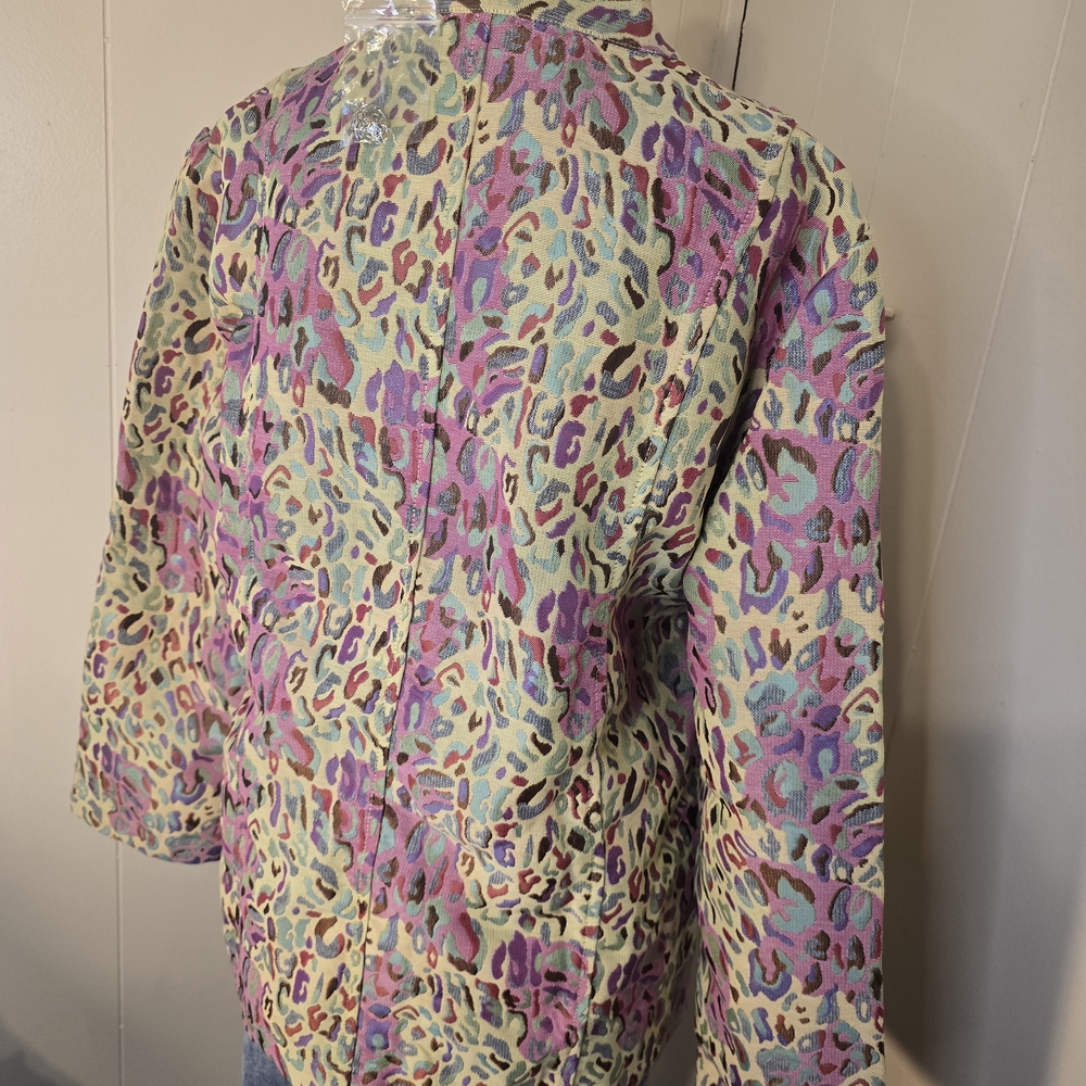 Tudor Multicolor Patterned Jacket - image 3